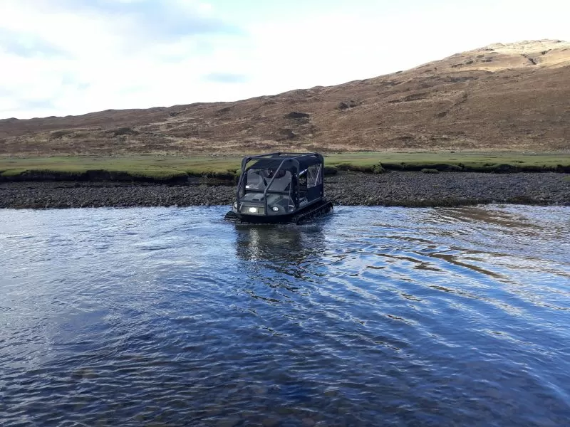 Trackway Solutions Argocat Avenger on Isle of Skye