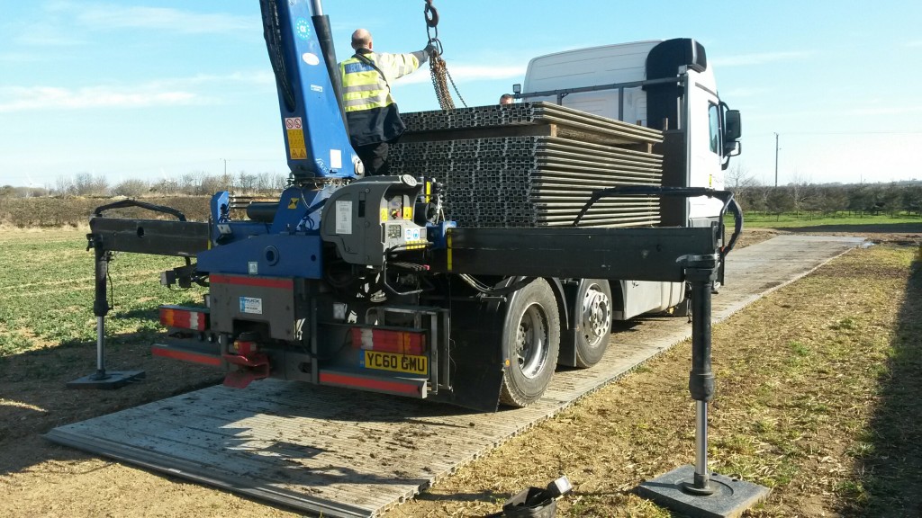 Renewable energy site in East Yorkshire